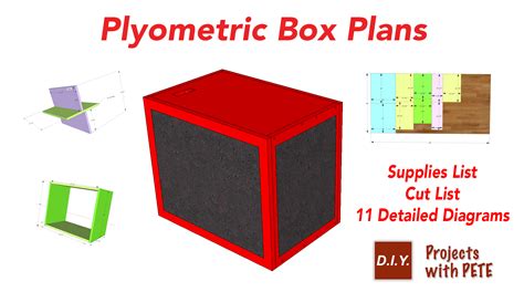 how to build steel plyo boxes|diy plyo box plans 24x20x18.